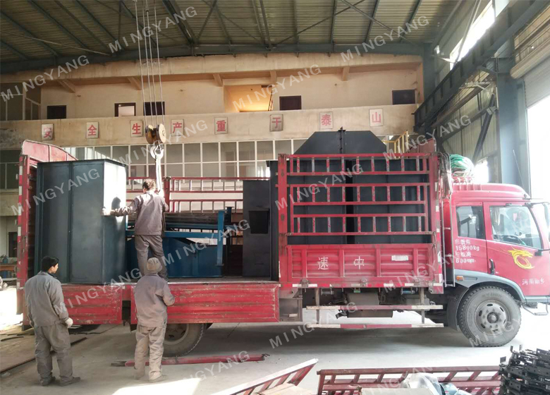 明洋發(fā)貨現場